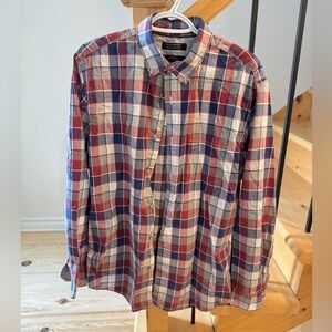 Banana republic plaid shirt